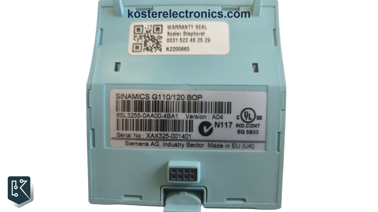 6SL3255-0AA00-4BA1