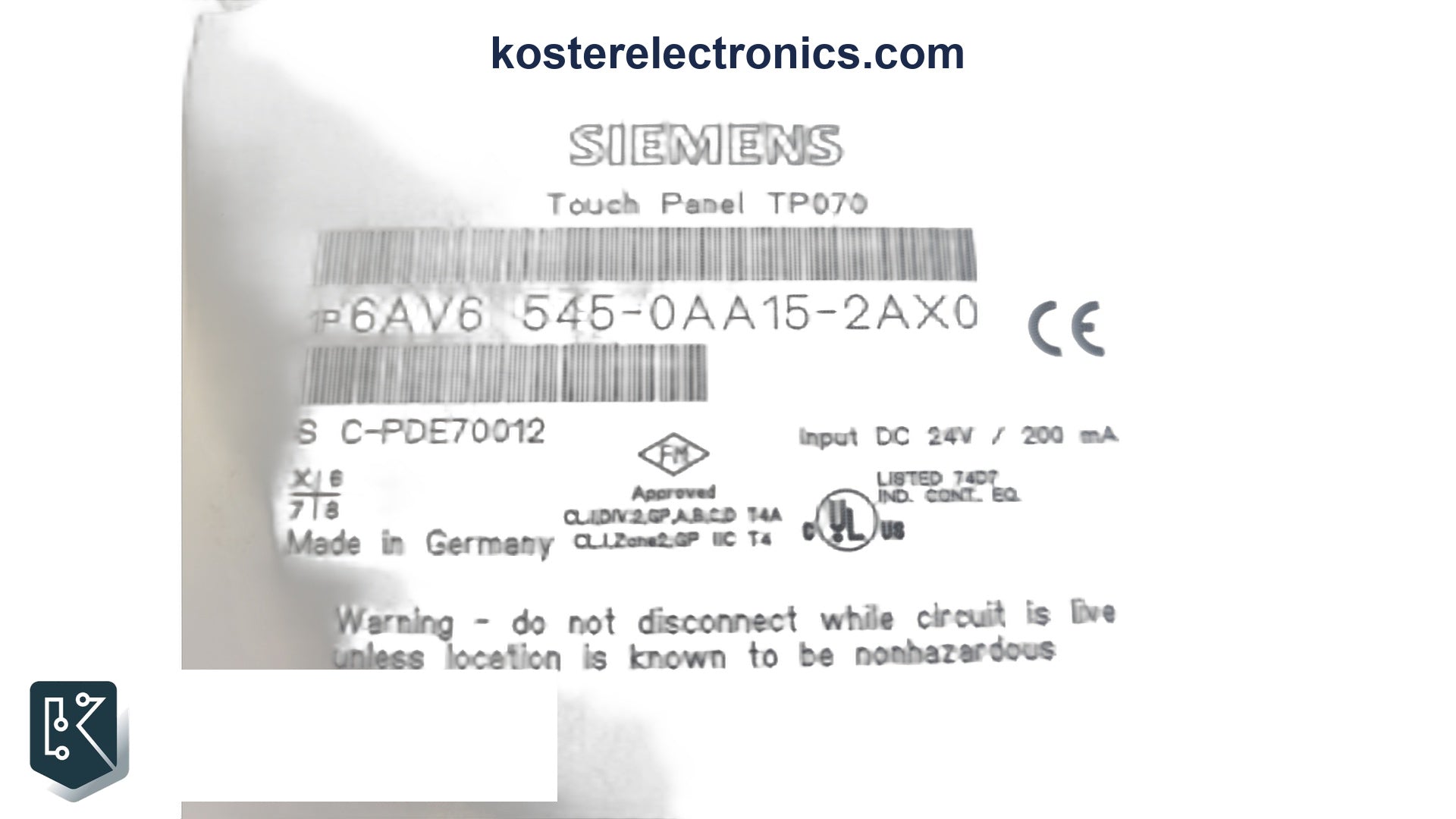 6AV6545-0AA15-2AX0
