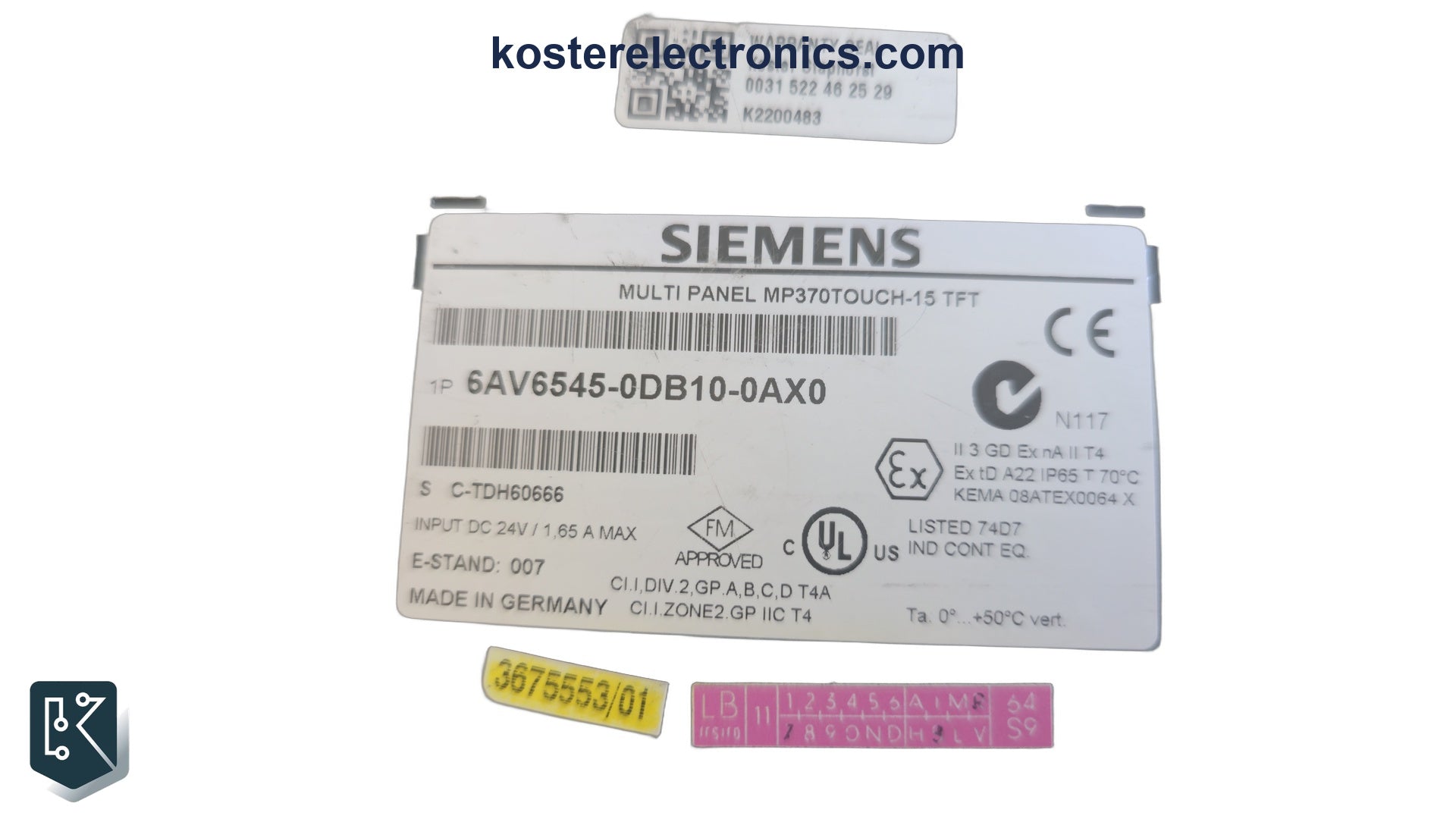 6AV6545-0DB10-0AX0