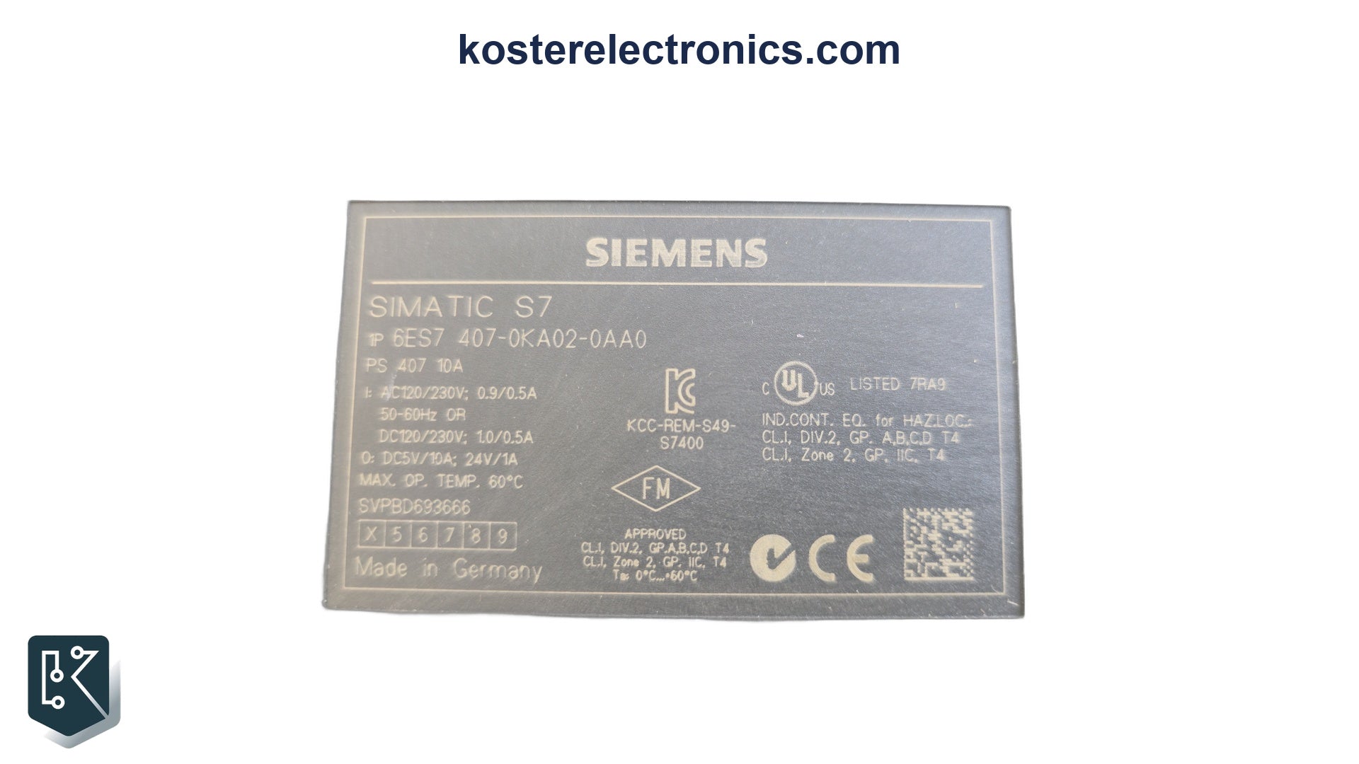 6ES7407-0KA02-0AA0